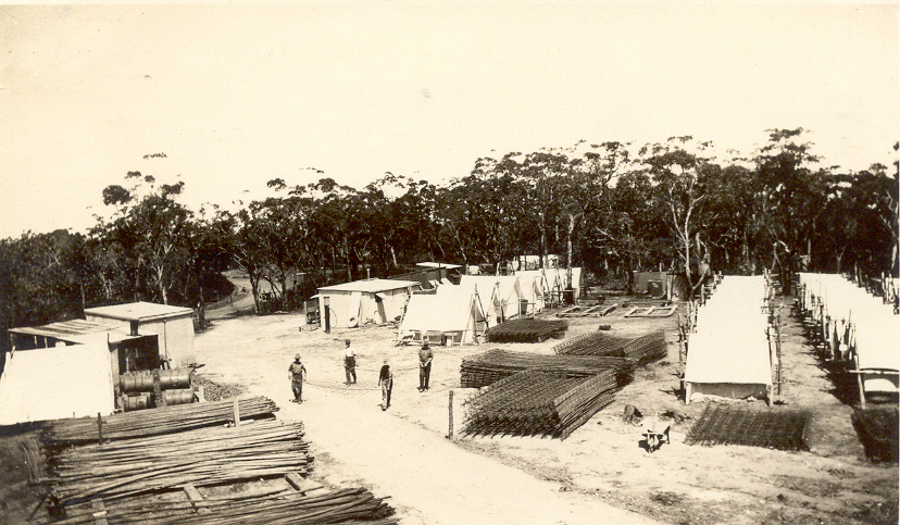 Construction of Pacific Highway between Hornsby and Brooklyn, 1920s