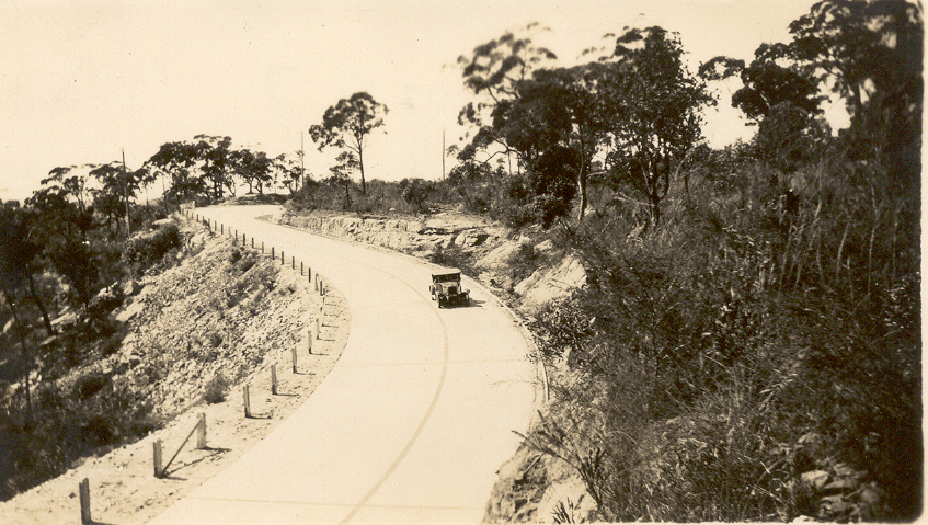 Construction of Pacific between Highway Hornsby and Brooklyn, 1920s
