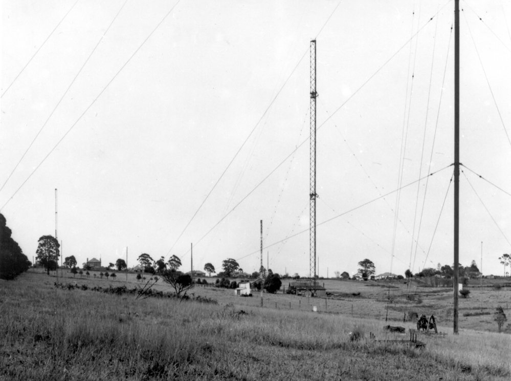 Radio mast at Pennant Hills Radio Station, c. 1920