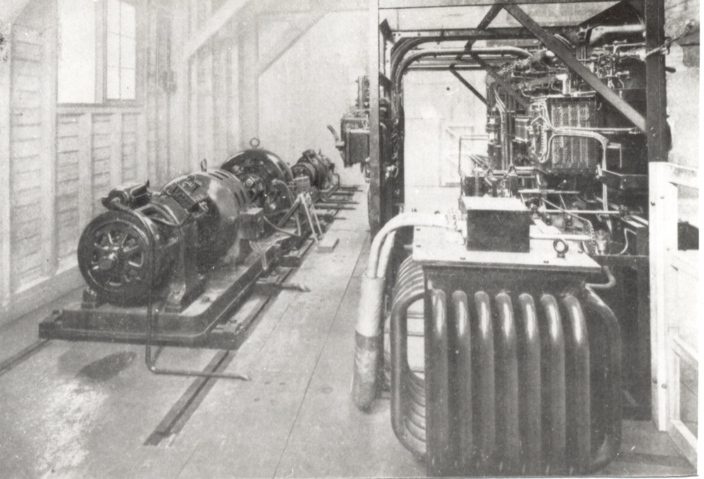 Emergency power equipment at Pennant Hills Radio Station