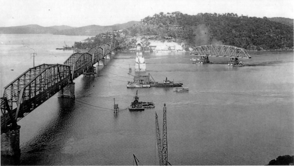 Constructing the Second Hawkesbury River Railway Bridge 