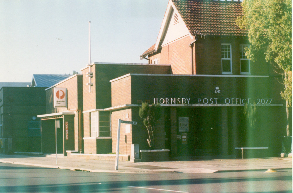 Hornsby Post Office, August 1988