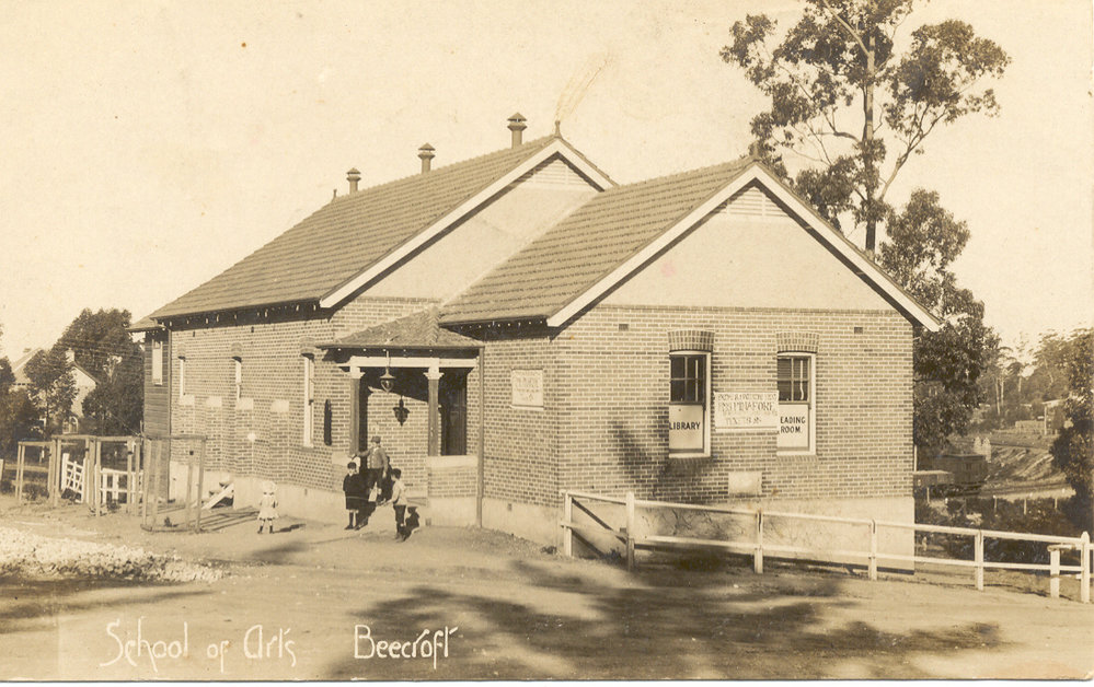 School of Arts, Beecroft, c. 1904