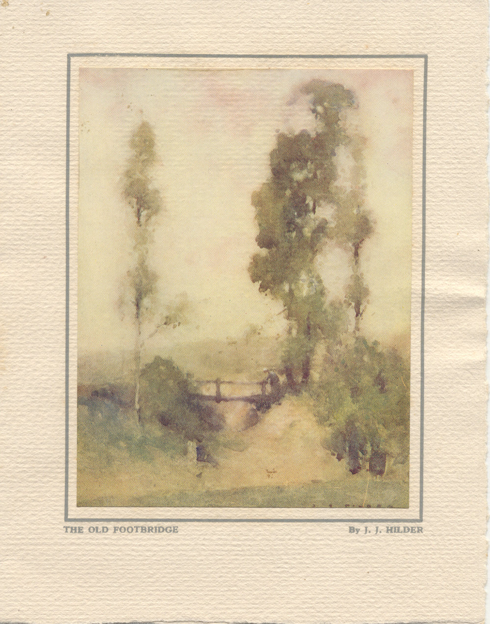 Old footbridge, Galston