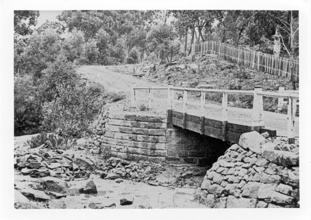 Bridge over Terry's Creek, c.1920