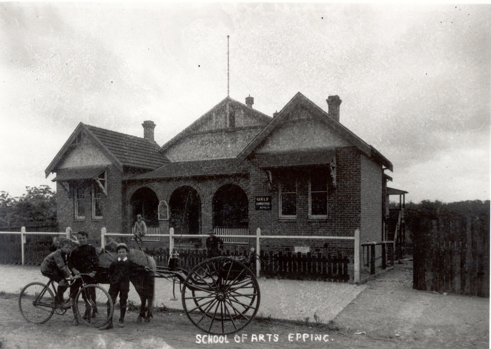 School of Arts, Epping c 1909