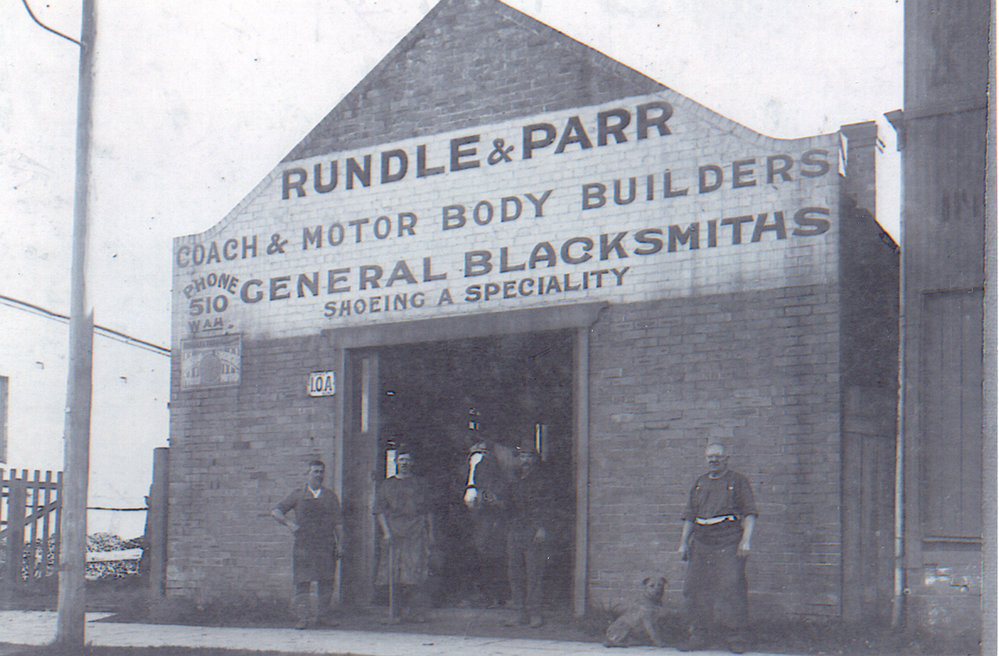 Rundle &amp; Parr Coach &amp; Motor Body Builders and General Blacksmiths