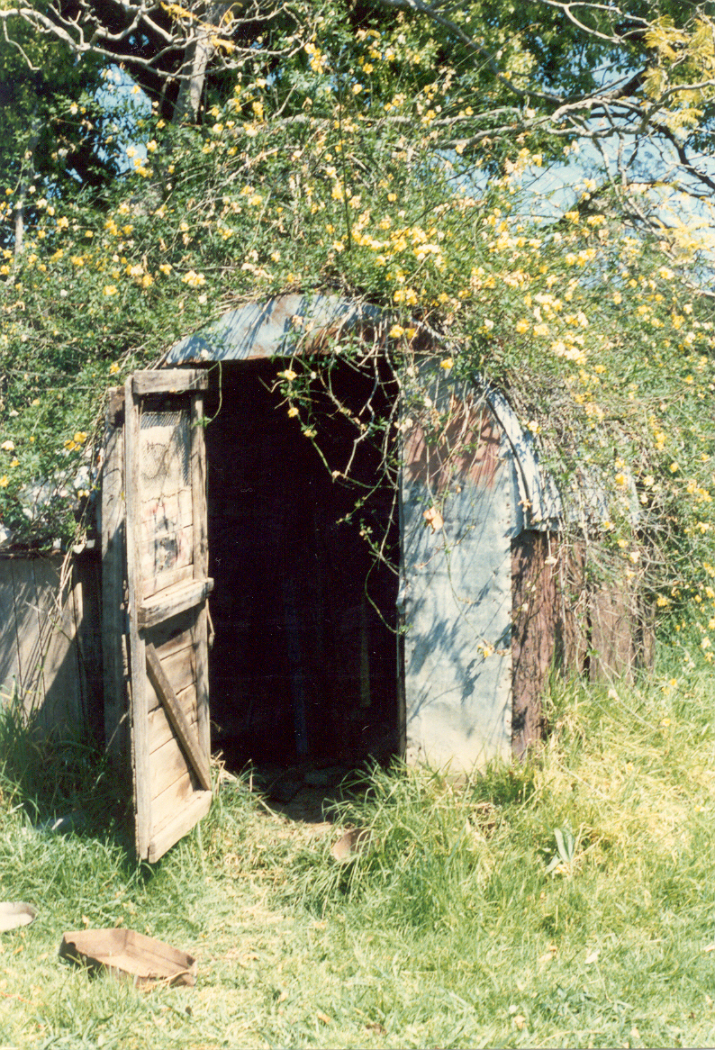 Farmhouse and sheds in Cherrybrook, prior to demolition, c. 1990