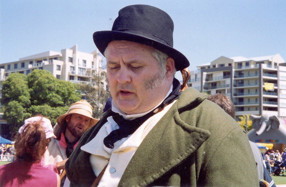 Centenary re-enactment at Waitara Park