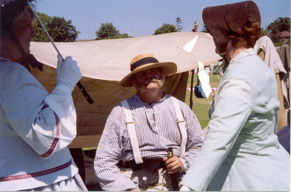 Centenary re-enactment at Waitara Park