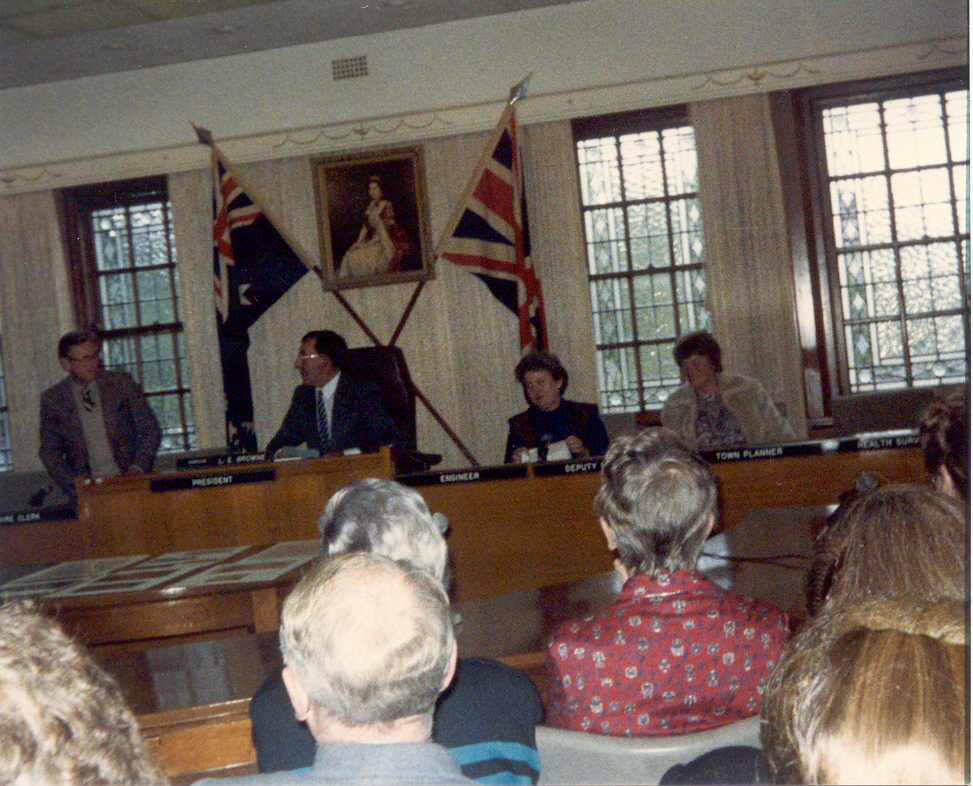 Meeting at Council Chambers, Hornsby