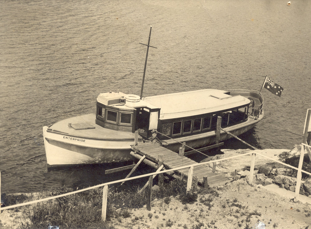 The "Enterprise" at Riverview Guesthouse, Berowra Waters