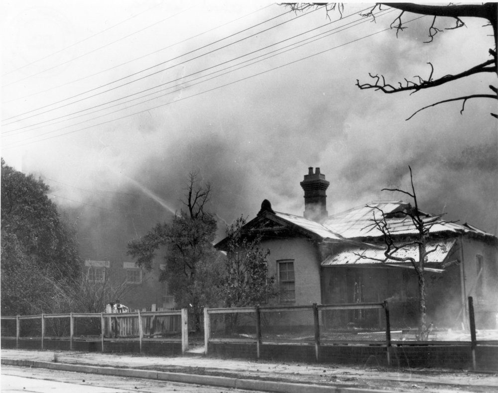 Fire at Hornsby school