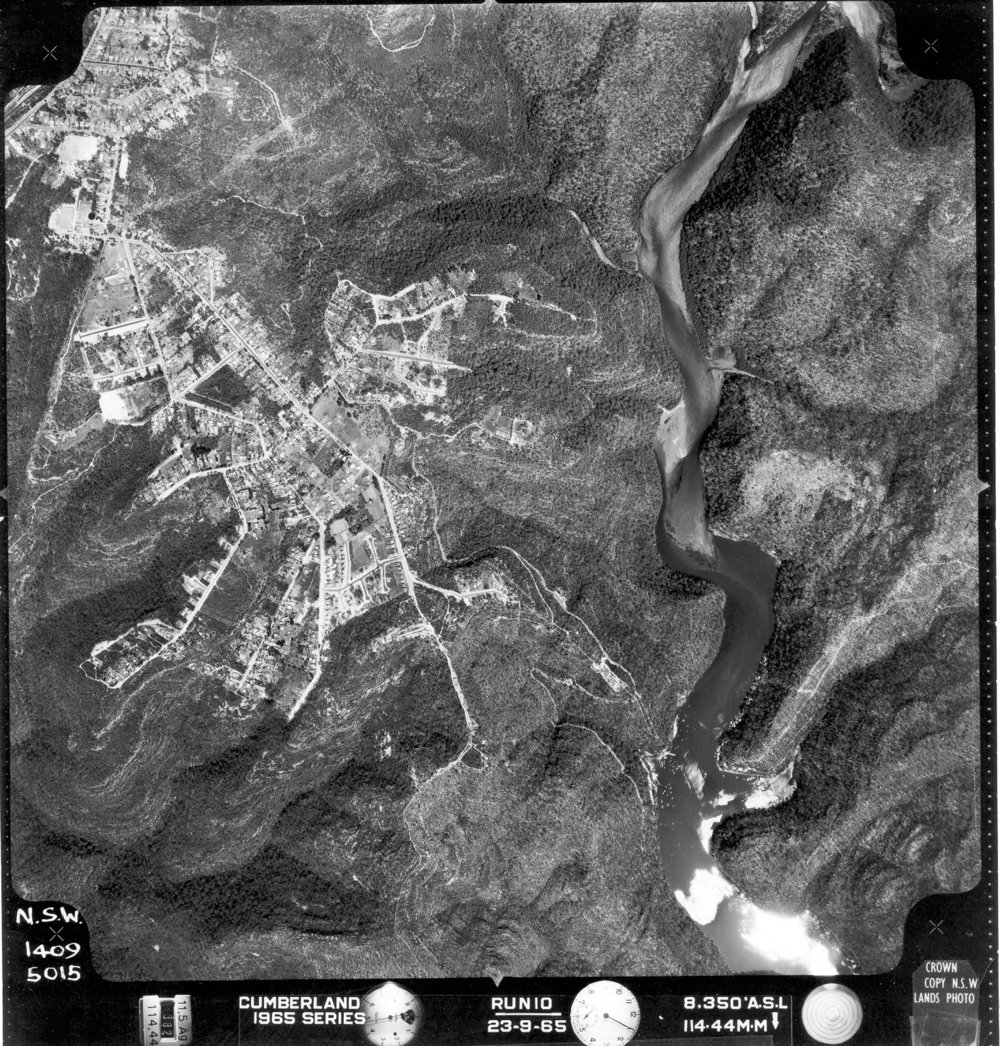 Aerial view of Berowra