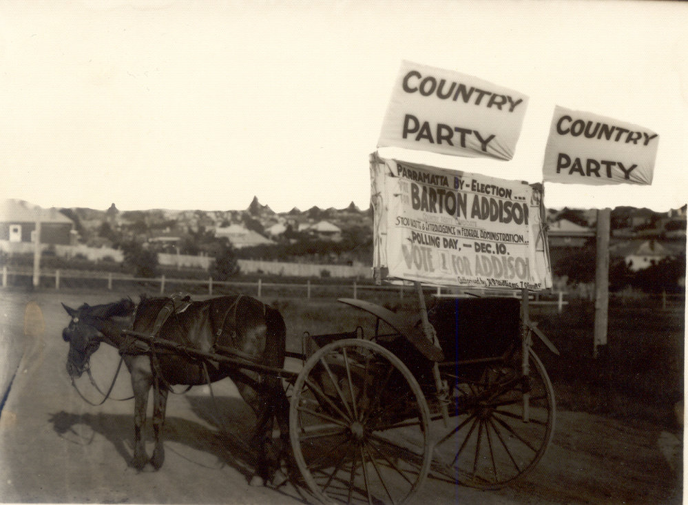 Country Party campaign in Epping