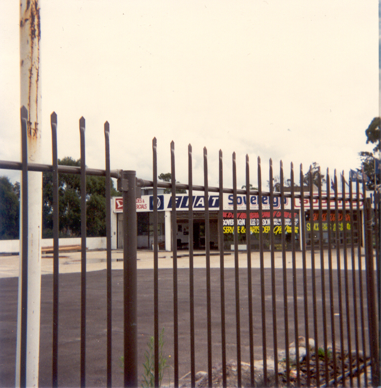 Sovereign Motors car yard, Pacific Highway, Hornsby