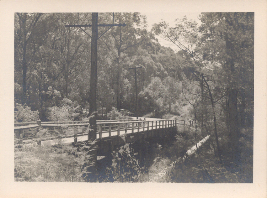 Radleys Bridge, New Line Road, c. 1960