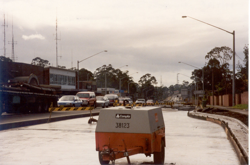 Widening of Pennant Hills Road at Thompsons Corner