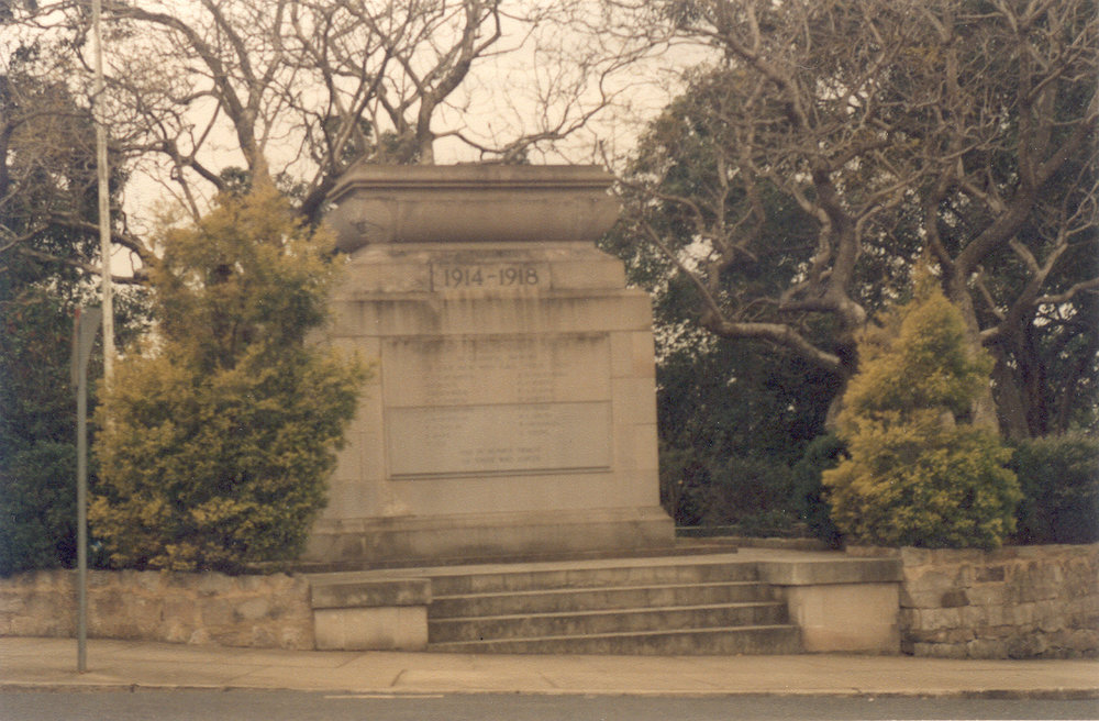 War Memorial, Beecroft