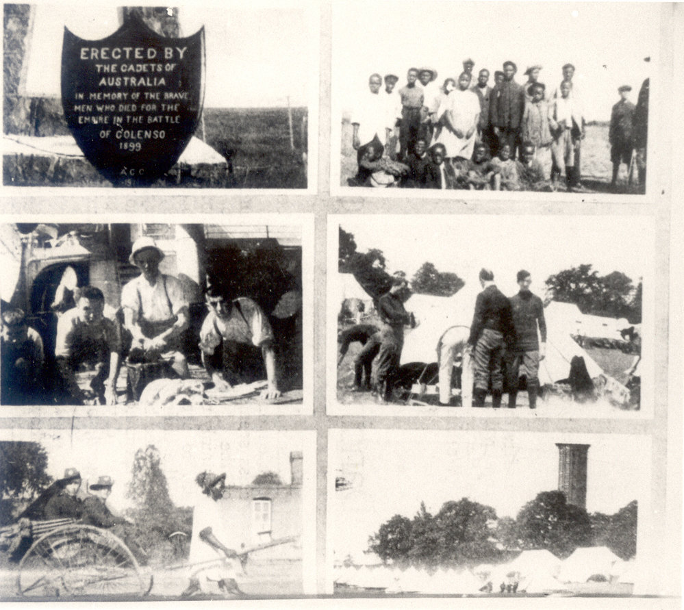 Montage relating to the Barker Cadets