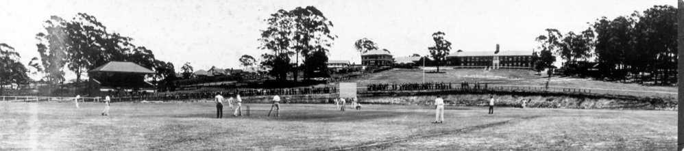 View of Number 1 Oval, Barker College, c. 1929