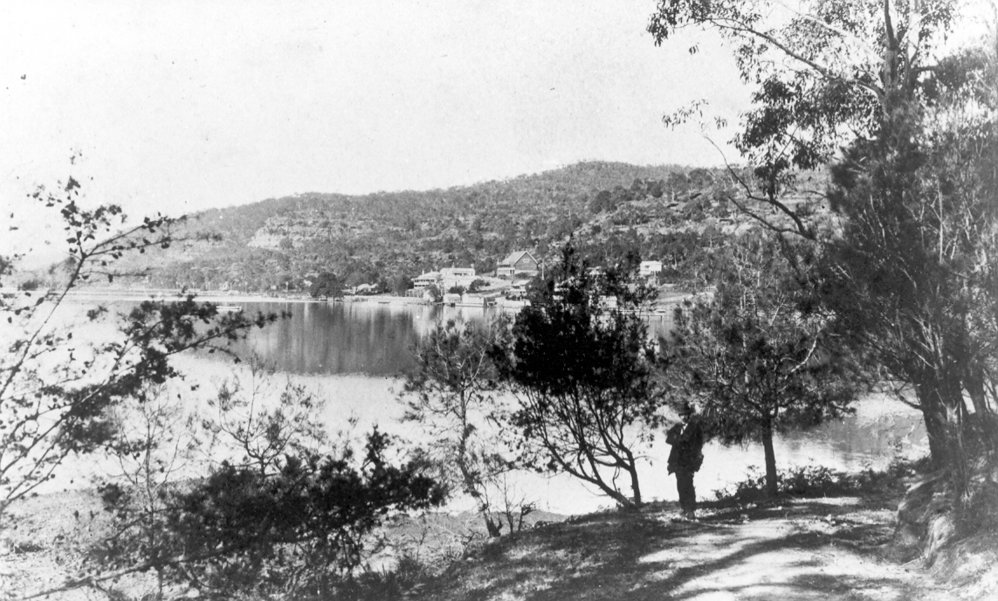 Brooklyn looking across Sandbrook Inlet