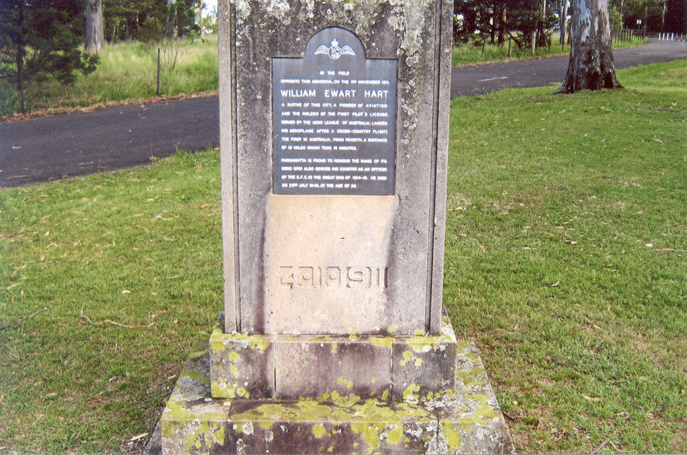 Monument to William Ewart Hart, Parramatta