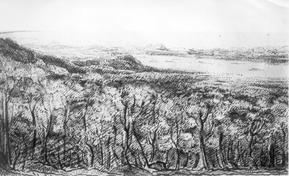 View of Berowra Creek [woodcut]