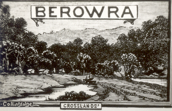 Crosslands woodcut by George Collingridge