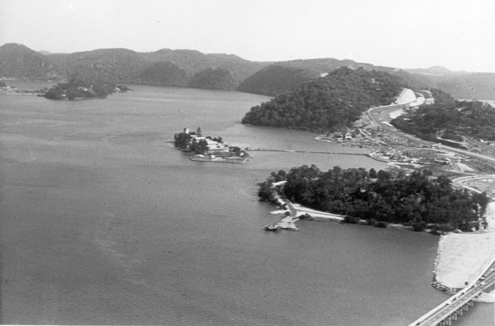Aerial view of Kangaroo Point