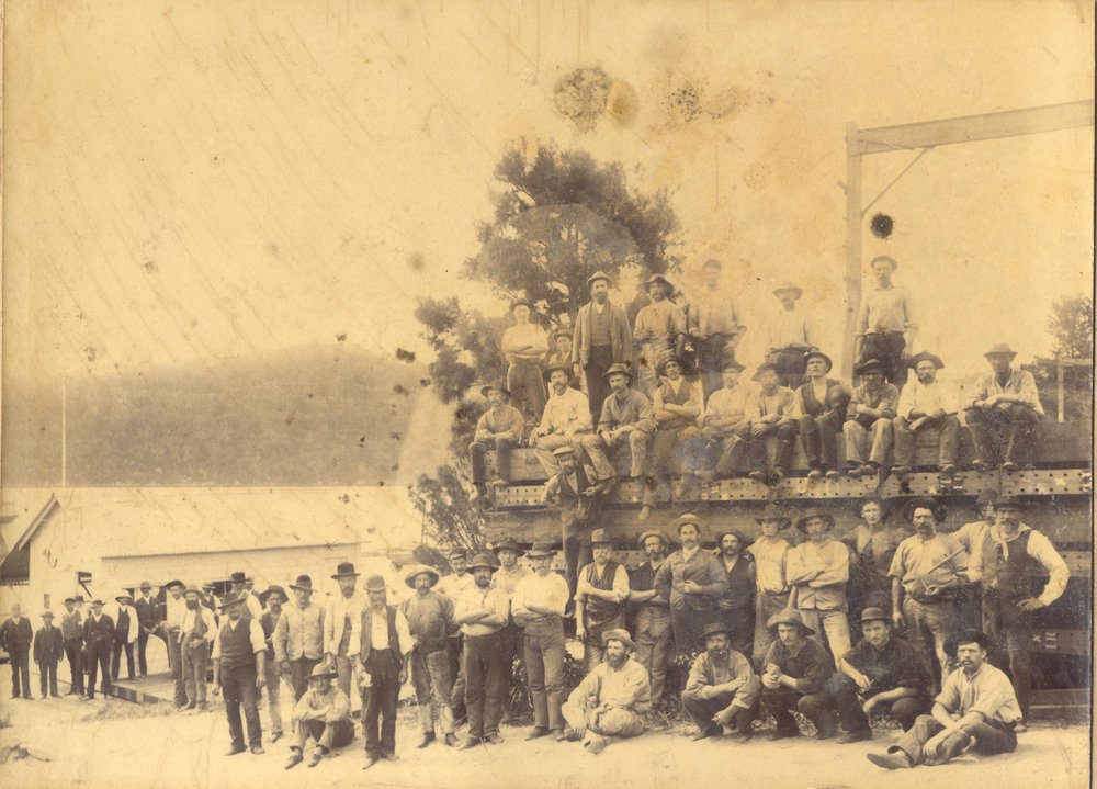 The Ryland and Morse Bridge Gang - First Hawkesbury River Railway Bridge