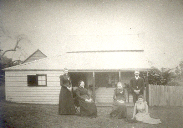 Harrison family at "Cherrybrook", c. 1896