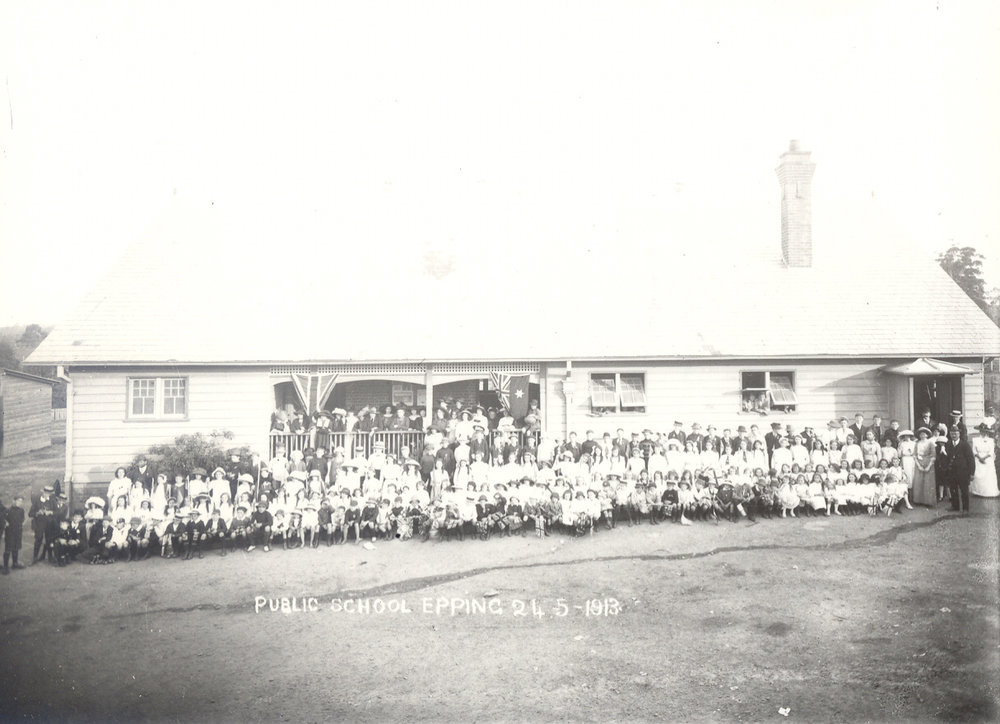 Empire Day at Epping Public School