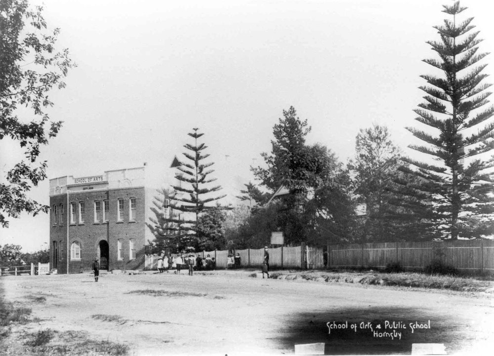 School of Arts and Public School, Hornsby, c. 1910