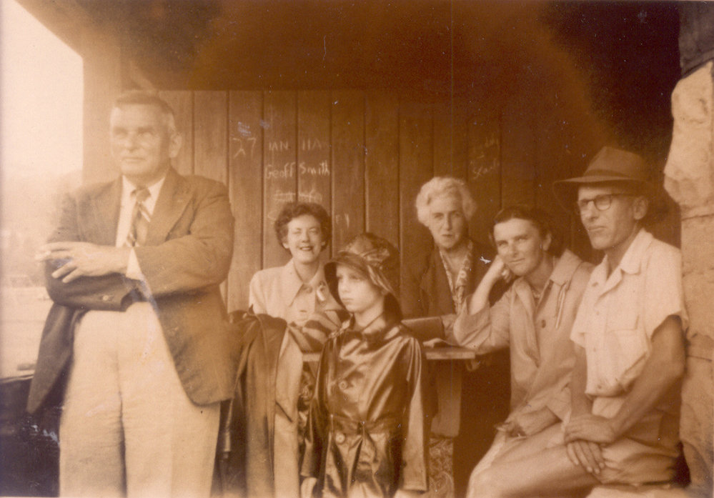 Walter and Ann Hazlewood at Epping Bowling Club