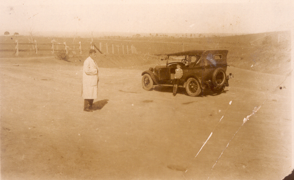 Walter Hazlewood's family car