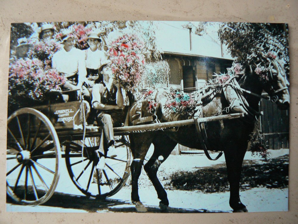 J Purnell's cart, c. 1914