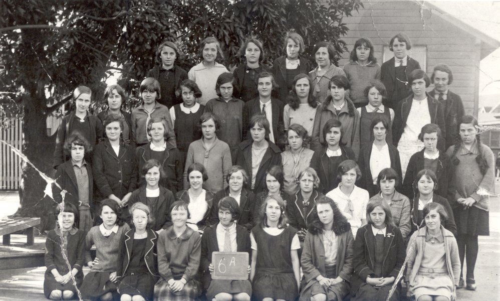 Class 6A girls, Hornsby Superior Public School