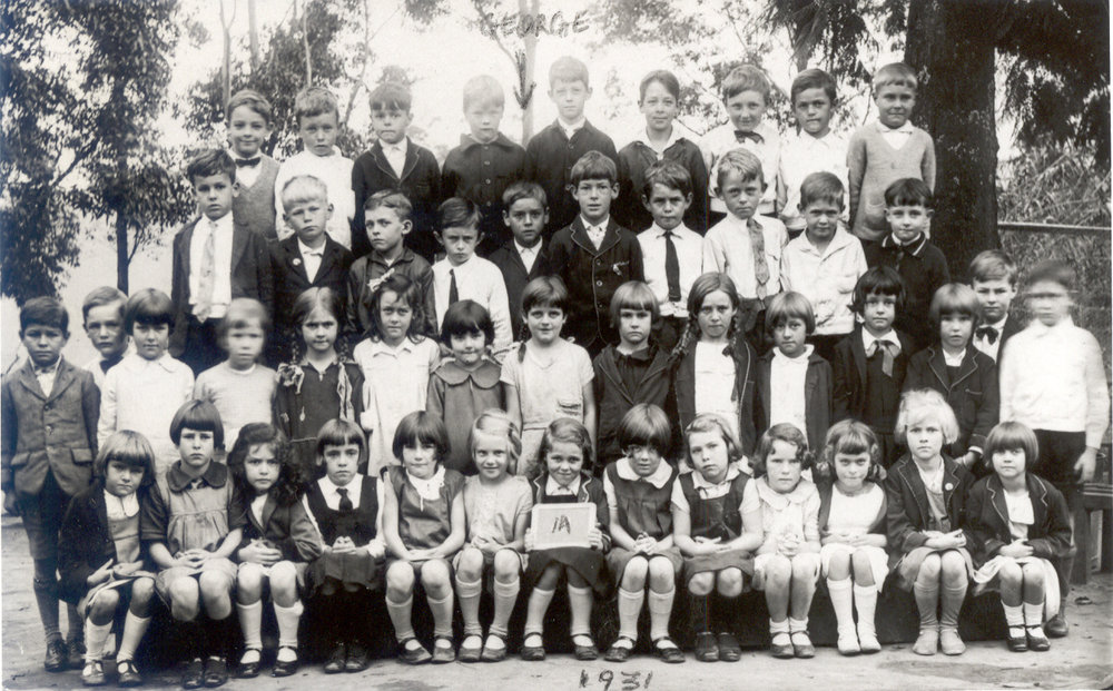 Class 1A girls, Hornsby Public School