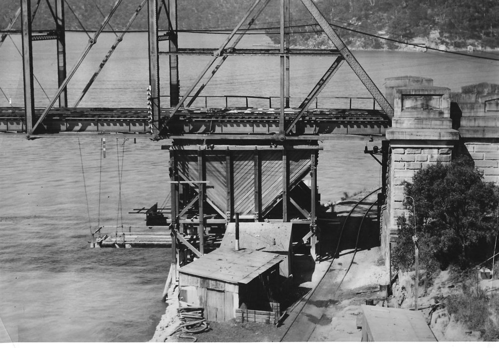 Construction of the Second Hawkesbury River Railway Bridge