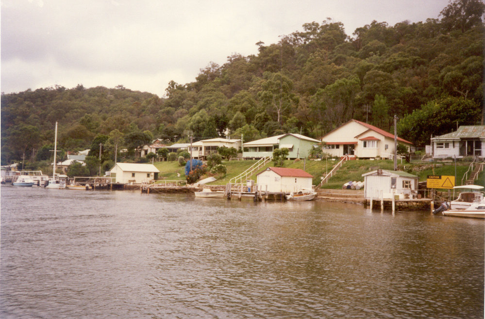 Houses on Hawkesbury River