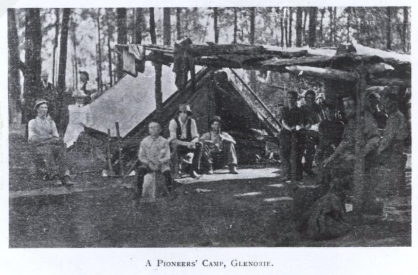 A pioneer's camp, Glenorie