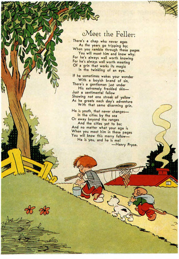 Ginger Meggs poem