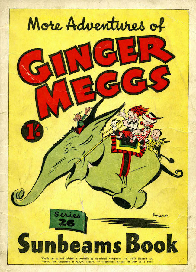 Front cover of the More Adventures of Ginger Meggs, series 26