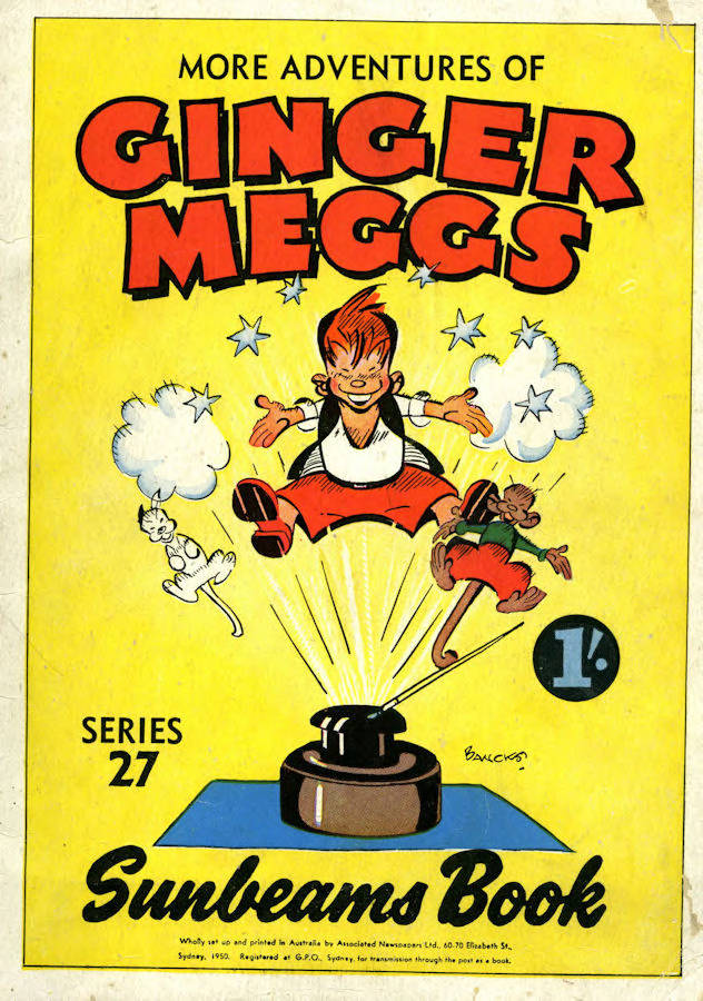 Front cover of the More Adventures of Ginger Meggs, series 27