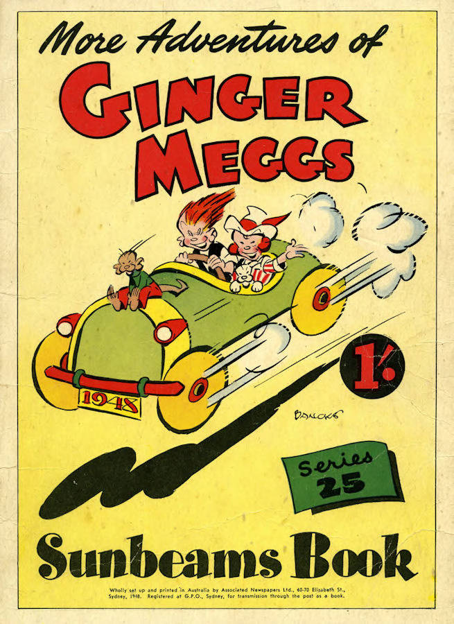Front cover of the More Adventures of Ginger Meggs, series 25