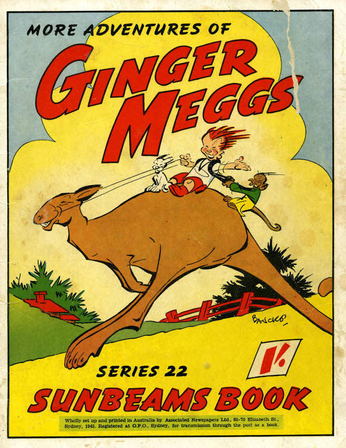 Front cover of the More Adventures of Ginger Meggs, series 22