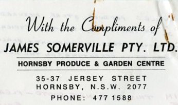 James Somerville Pty. Ltd