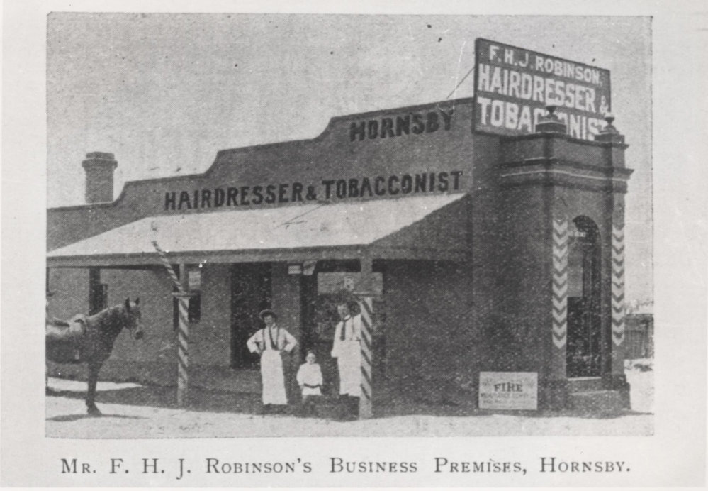 Mr. F. H. J. Robinsons Business Premises, Hornsby