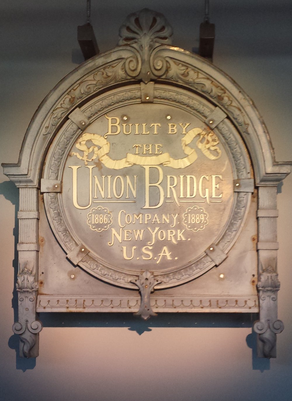 The Union Bridge Company Builder's Badge 